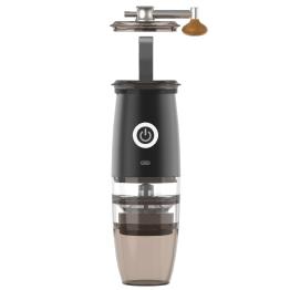 Manual and electric portable coffee grinder