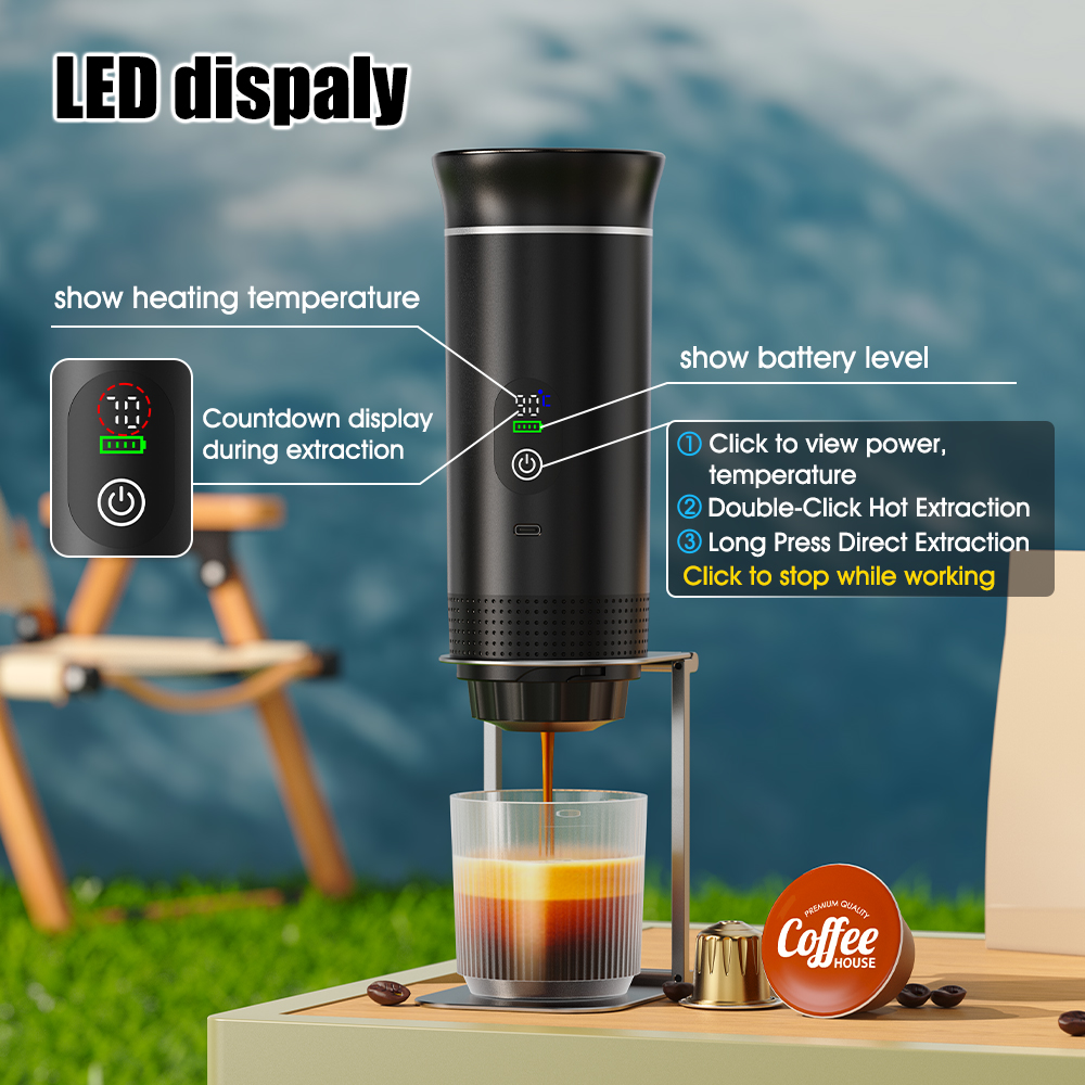 Portable coffee machine